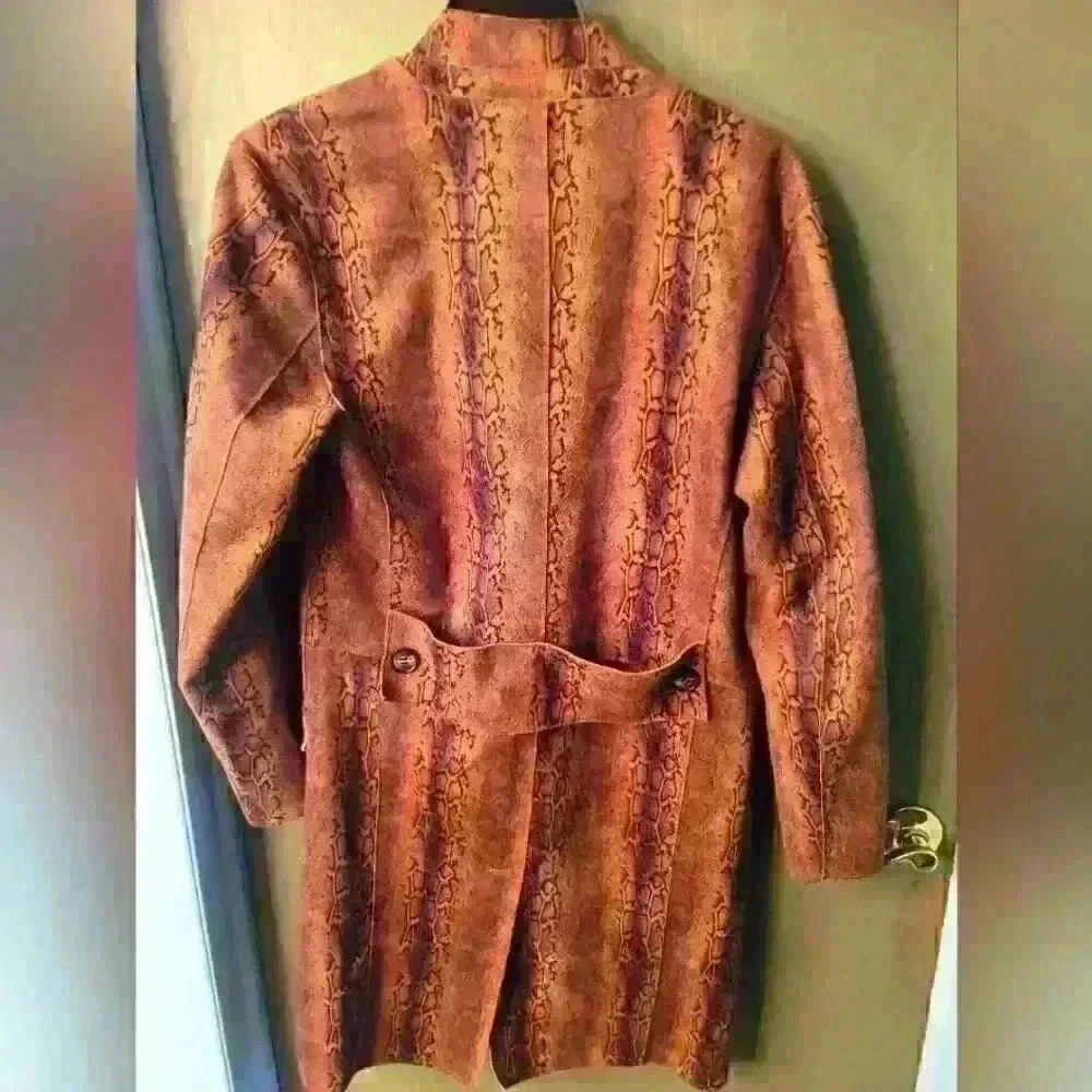 BlankNYC faux suede animal print Jacket sz Medium - Picture 2 of 5